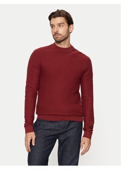 Selected Homme Sweter Tion 16095640 Czerwony Regular Fit ze sklepu MODIVO w kategorii Swetry męskie - zdjęcie 182743444