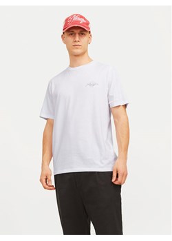 Jack&Jones T-Shirt Erris 12256799 Biały Standard Fit ze sklepu MODIVO w kategorii T-shirty męskie - zdjęcie 182743502