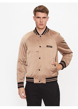 Boss Kurtka bomber 50483945 Beżowy Regular Fit ze sklepu MODIVO w kategorii Kurtki męskie - zdjęcie 182743520