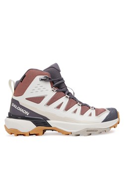 Salomon Trekkingi X Ultra 360 Edge Mid Gore-Tex L47816400 Różowy ze sklepu MODIVO w kategorii Buty trekkingowe damskie - zdjęcie 182743540