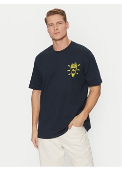 adidas T-Shirt Street B JP4500 Granatowy Loose Fit ze sklepu MODIVO w kategorii T-shirty męskie - zdjęcie 182743593