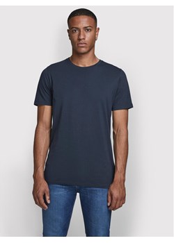 Jack&Jones T-Shirt Orrganic Basic 12156101 Granatowy Slim Fit ze sklepu MODIVO w kategorii T-shirty męskie - zdjęcie 182743621