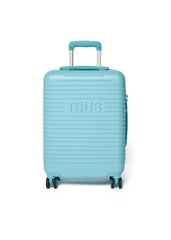 TOUS Walizka kabinowa Maleta Tous Travel 2002129238 Turkusowy ze sklepu MODIVO w kategorii Walizki - zdjęcie 182743801