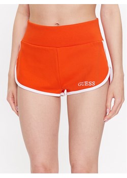 Guess Szorty sportowe E3GD05 KBP41 Pomarańczowy Regular Fit ze sklepu MODIVO w kategorii Szorty - zdjęcie 182743861