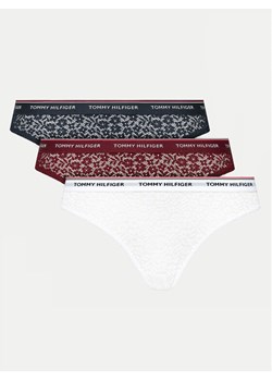 Tommy Hilfiger Komplet 3 par fig klasycznych UW0UW04897 Kolorowy ze sklepu MODIVO w kategorii Majtki damskie - zdjęcie 182743893