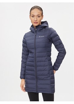 Columbia Kurtka puchowa Down Long Jacket 1859672 Granatowy Regular Fit ze sklepu MODIVO w kategorii Kurtki damskie - zdjęcie 182744033
