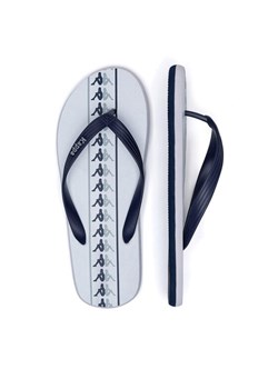 Kappa Japonki 371G1LW White - Blue Marine - Grey Lt Lead Kolorowy - id: 2230075409806 - marki Kappa - 182744203 Kappa Japonki 371G1LW White - Blue Marine - Grey Lt Lead Kolorowy ze sklepu MODIVO w kategorii Klapki męskie - zdjęcie 182744203