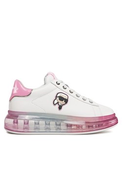 KARL LAGERFELD Sneakersy KL62630N Biały ze sklepu MODIVO w kategorii Buty sportowe damskie - zdjęcie 182744330