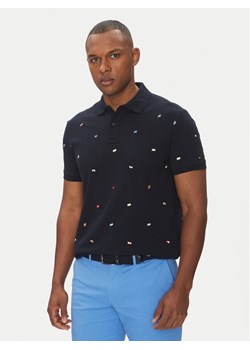 Tommy Hilfiger Polo Critter MW0MW39044 Granatowy Regular Fit ze sklepu MODIVO w kategorii T-shirty męskie - zdjęcie 182744334