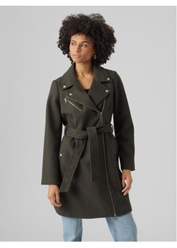 Vero Moda Płaszcz przejściowy 10289973 Szary Regular Fit ze sklepu MODIVO w kategorii Płaszcze damskie - zdjęcie 182744360