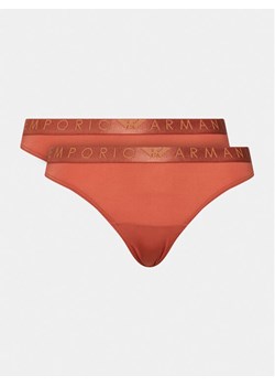 Emporio Armani Underwear Komplet 2 par fig 163337 3F235 03051 Brązowy ze sklepu MODIVO w kategorii Majtki damskie - zdjęcie 182744362