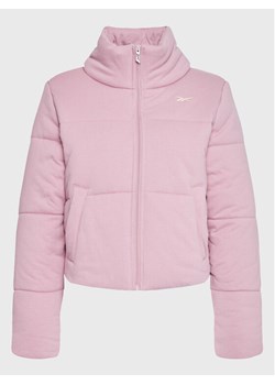 Reebok Kurtka zimowa Studio HK4745 Fioletowy Regular Fit ze sklepu MODIVO w kategorii Kurtki damskie - zdjęcie 182744392