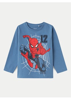 NAME IT Bluzka SPIDERMAN 13231947 Niebieski Regular Fit ze sklepu MODIVO w kategorii Bluzy i swetry - zdjęcie 182744402
