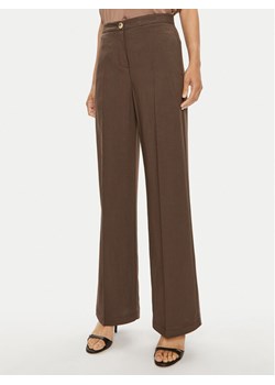 ViCOLO Spodnie materiałowe TB1562 Brązowy Regular Fit ze sklepu MODIVO w kategorii Spodnie damskie - zdjęcie 182744504