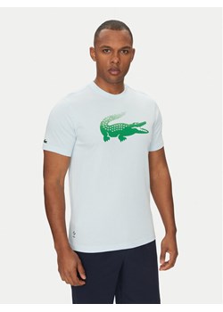 Lacoste T-Shirt TH8970 Błękitny Regular Fit ze sklepu MODIVO w kategorii T-shirty męskie - zdjęcie 182744513