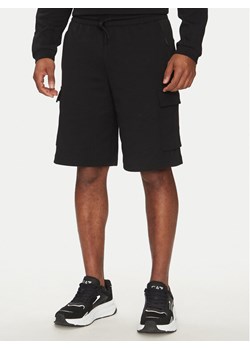 EA7 Emporio Armani Szorty sportowe 7M000326 AF12660 UC001 Czarny Regular Fit ze sklepu MODIVO w kategorii Spodenki męskie - zdjęcie 182744524
