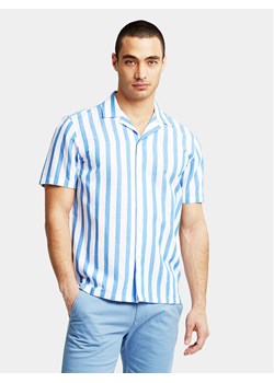 Lindbergh Koszula 30-203321 Niebieski Relaxed Fit ze sklepu MODIVO w kategorii Koszule męskie - zdjęcie 182744582