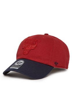 47 Brand Czapka z daszkiem NBA Chicago Bulls '47 x Tommy Hilfiger Courtside '47 Clean Up THCCU173GWL Czerwony ze sklepu MODIVO w kategorii Czapki z daszkiem męskie - zdjęcie 182744644