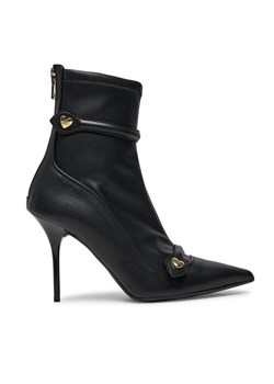 LOVE MOSCHINO Botki JA21099G0LIEZ000 Czarny ze sklepu MODIVO w kategorii Botki - zdjęcie 182744650