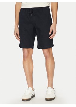 Tommy Hilfiger Szorty materiałowe Harlem MW0MW37804 Granatowy Regular Fit ze sklepu MODIVO w kategorii Spodenki męskie - zdjęcie 182744652
