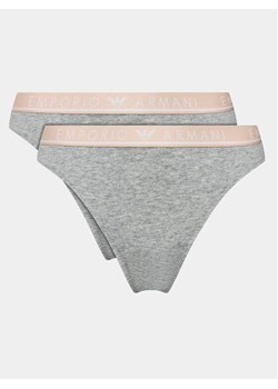 Emporio Armani Underwear Komplet 2 par fig 163337 3F227 00948 Szary ze sklepu MODIVO w kategorii Majtki damskie - zdjęcie 182744681