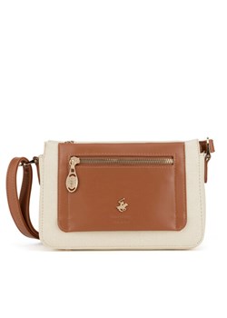 Beverly Hills Polo Club Torebka BHPC-C-001-07 Brązowy ze sklepu MODIVO w kategorii Listonoszki - zdjęcie 182744690