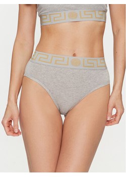 Versace Figi klasyczne z wysokim stanem Greca Border AUD01050 Szary ze sklepu MODIVO w kategorii Majtki damskie - zdjęcie 182744702
