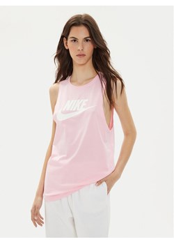 Nike Top CW2206 Różowy Regular Fit ze sklepu MODIVO w kategorii Bluzki damskie - zdjęcie 182744720