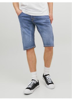 Jack&Jones Szorty jeansowe Cale 12223993 Granatowy Regular Fit ze sklepu MODIVO w kategorii Spodenki męskie - zdjęcie 182744773