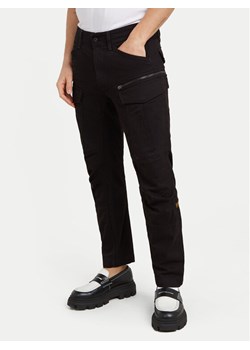 G-Star Raw Spodnie materiałowe Zip Cargo 3D D25665-D846 Czarny Tapered Fit ze sklepu MODIVO w kategorii Spodnie męskie - zdjęcie 182744774