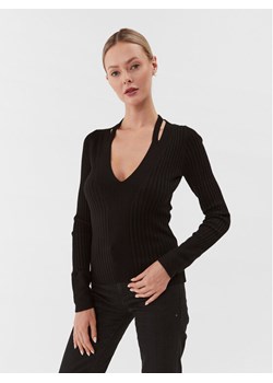 Guess Sweter W3BR30 Z2V42 Czarny Regular Fit ze sklepu MODIVO w kategorii Swetry damskie - zdjęcie 182744833