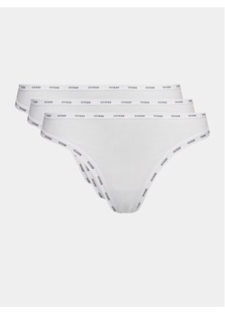 Guess Komplet 3 par fig brazylijskich Basic O4GG14 K6YW1 Biały ze sklepu MODIVO w kategorii Majtki damskie - zdjęcie 182744854