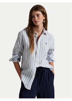 Polo Ralph Lauren Koszula 211970691007 Błękitny Classic Fit ze sklepu MODIVO w kategorii Koszule damskie - zdjęcie 182745021