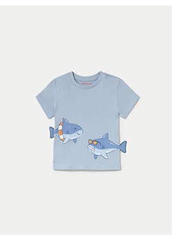 Mayoral T-Shirt 1061 Niebieski Regular Fit ze sklepu MODIVO w kategorii Kaftaniki i bluzki - zdjęcie 182745061
