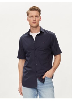 Tommy Hilfiger Koszula Core MW0MW34626 Granatowy Regular Fit ze sklepu MODIVO w kategorii Koszule męskie - zdjęcie 182745213