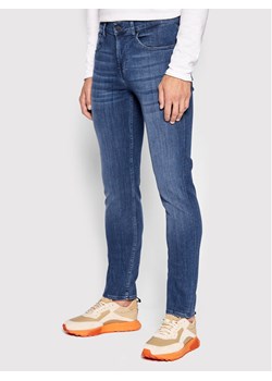 7 For All Mankind Jeansy Slimmy JSMSA230BD Niebieski Slim Fit ze sklepu MODIVO w kategorii Jeansy męskie - zdjęcie 182745253