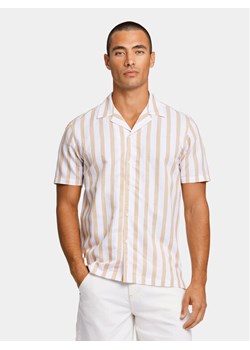Lindbergh Koszula 30-203321 Beżowy Relaxed Fit ze sklepu MODIVO w kategorii Koszule męskie - zdjęcie 182745400