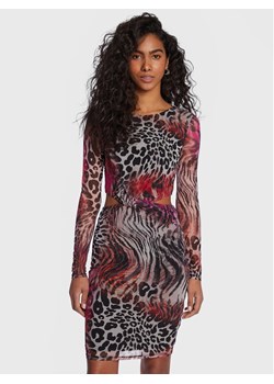 Guess Sukienka codzienna W3RK75 KBAH2 Kolorowy Slim Fit ze sklepu MODIVO w kategorii Sukienki - zdjęcie 182745402