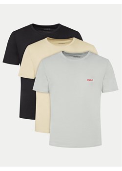 HUGO Komplet 3 t-shirtów 50532811 Kolorowy Regular Fit ze sklepu MODIVO w kategorii T-shirty męskie - zdjęcie 182745421