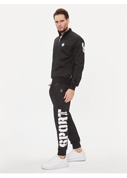 Plein Sport Dres Jogging Tracksuit: Top/Trousers AACC MJJ0606 SJO002N Czarny Regular Fit ze sklepu MODIVO w kategorii Dresy męskie - zdjęcie 182745423