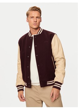 SCHOTT N.Y.C. Kurtka bomber LC8705 Bordowy Regular Fit ze sklepu MODIVO w kategorii Kurtki męskie - zdjęcie 182745430