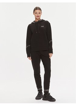 EA7 Emporio Armani Dres 8NTV52 TJTXZ 0200 Czarny Regular Fit ze sklepu MODIVO w kategorii Dresy damskie - zdjęcie 182745443