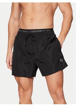 KARL LAGERFELD Szorty kąpielowe A1M46058 Czarny Regular Fit ze sklepu MODIVO w kategorii Kąpielówki - zdjęcie 182745452