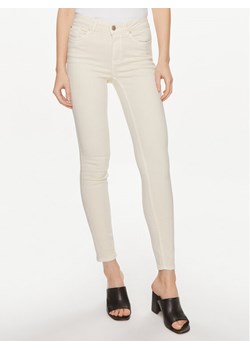 Vero Moda Jeansy Flash 10307571 Écru Skinny Fit ze sklepu MODIVO w kategorii Jeansy damskie - zdjęcie 182745520