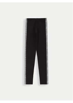 Coccodrillo Legginsy ZC4122107VGA Czarny Slim Fit ze sklepu MODIVO w kategorii Spodnie dziewczęce - zdjęcie 182745532