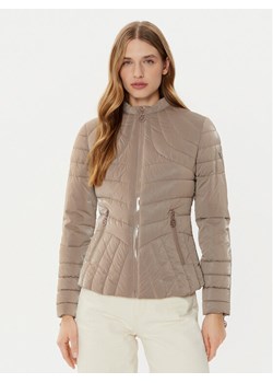 Guess Kurtka puchowa W5RL61 WH0V0 Beżowy Regular Fit ze sklepu MODIVO w kategorii Kurtki damskie - zdjęcie 182745580