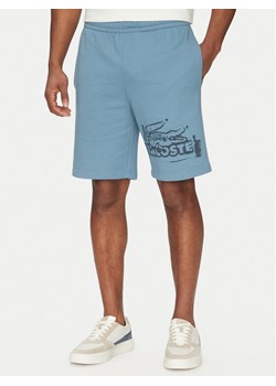 Lacoste Szorty sportowe GH0286 Niebieski Regular Fit ze sklepu MODIVO w kategorii Spodenki męskie - zdjęcie 182745643