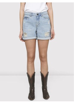 Noisy May Szorty jeansowe Smiley 27010866 Niebieski Regular Fit - id: 0000209770698 - marki Noisy May - 182745700 Noisy May Szorty jeansowe Smiley 27010866 Niebieski Regular Fit ze sklepu MODIVO w kategorii Szorty - zdjęcie 182745700