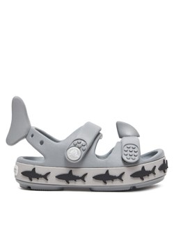 Crocs Sandały Crocband Cruiser Shark Sandal T 210031 Szary ze sklepu MODIVO w kategorii Sandały dziecięce - zdjęcie 182745703