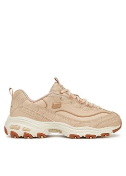 Skechers Sneakersy D'Lites-Good Neutral 149807/NAT Beżowy ze sklepu MODIVO w kategorii Buty sportowe damskie - zdjęcie 182745741